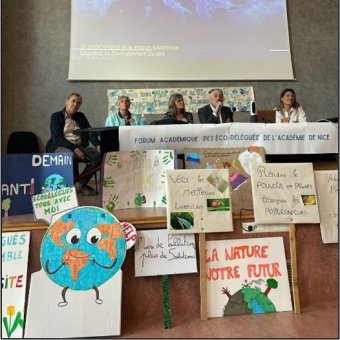Accompagnement des éco-délégués de l’Académie de Nice 