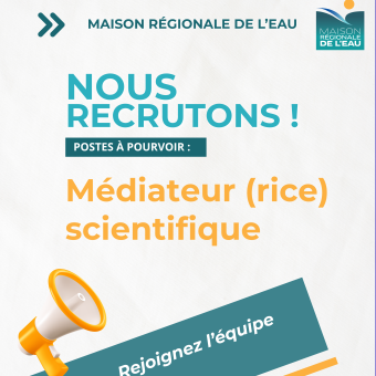 Offre d'emploi - Maison régionale de l'eau
