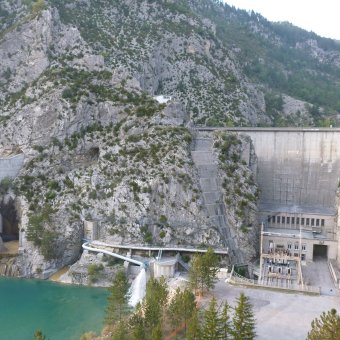 Barrage de Chaudanne