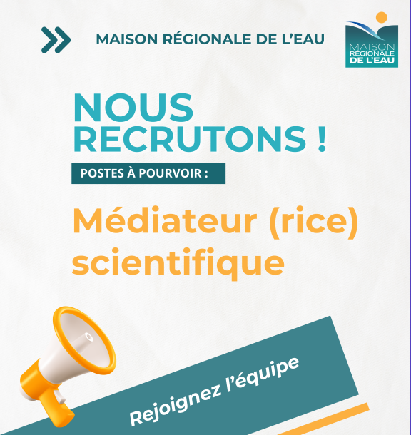 Offre d'emploi - Maison régionale de l'eau