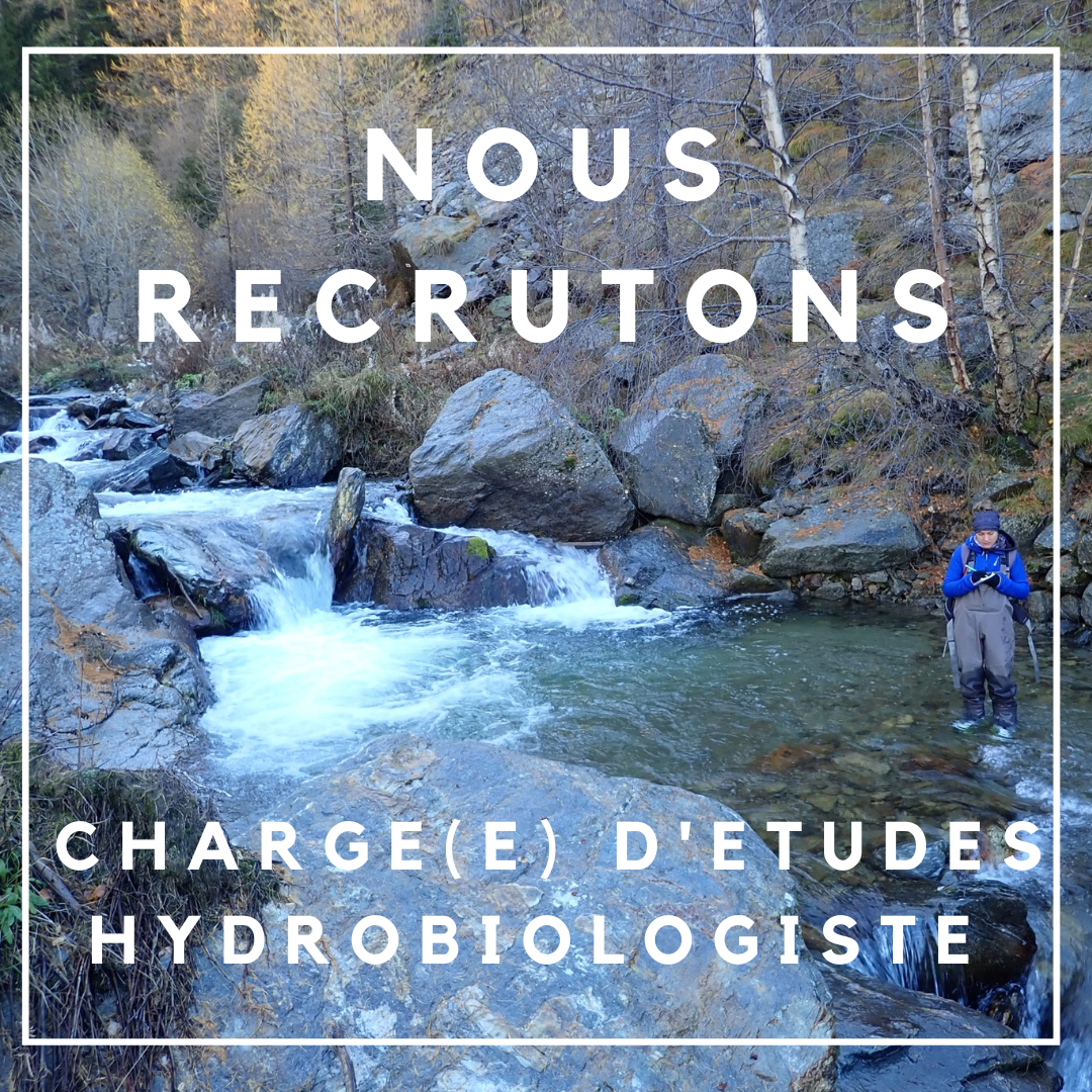 OFFRE D’EMPLOI : Chargé(e) d’études Hydrobiologiste